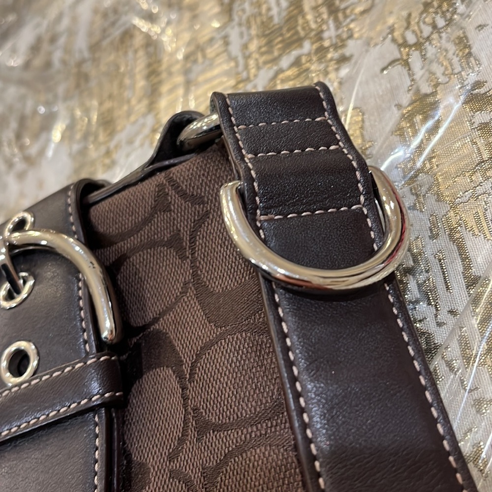 Coach crossbody and wallet bundle authentic W’s Brown - Picture 5 of 15